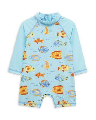 Boys' Fish Long Sleeve Rash Guard - Baby by LITTLE ME