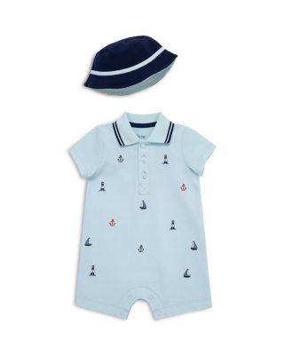 Boys' Nautical Romper & Hat Set - Baby by LITTLE ME