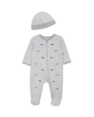 Boys' Race Cars Footie & Hat - Baby by LITTLE ME