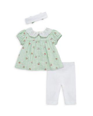 Girls' Cherry Check Tunic & Leggings Set - Baby by LITTLE ME