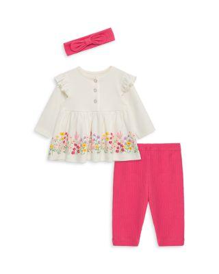 Girls' Floral Border Tunic by LITTLE ME