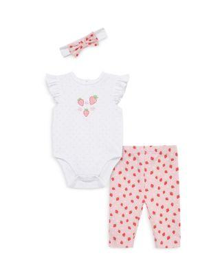 Girls' Strawberry Bodysuit Set - Baby by LITTLE ME