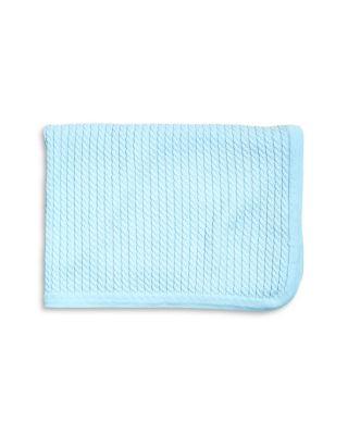 Infant Cable Knit Blanket - Baby by LITTLE ME