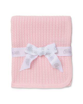 Infant Cable Knit Blanket - Baby by LITTLE ME