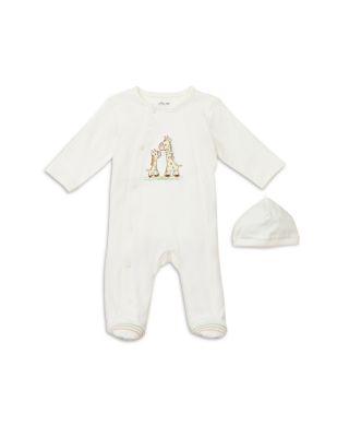 Unisex Giraffe Friend Footie & Hat Set - Baby by LITTLE ME