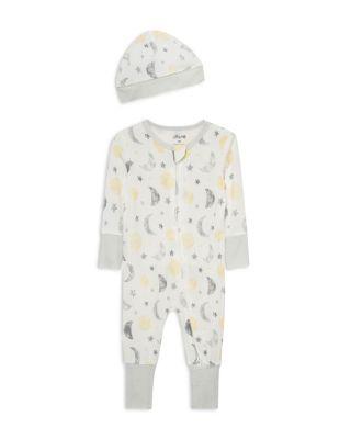 Unisex Moonlight Coverall and Hat - Baby by LITTLE ME
