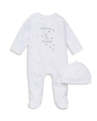 Unisex Welcome to the World Footie & Hat Set - Baby by LITTLE ME