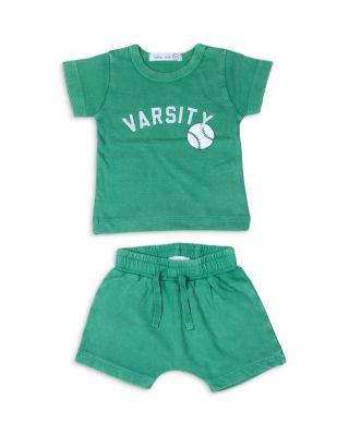 Boys' Varsity Tee & French Terry Shorts Set - Baby by LITTLE MISH