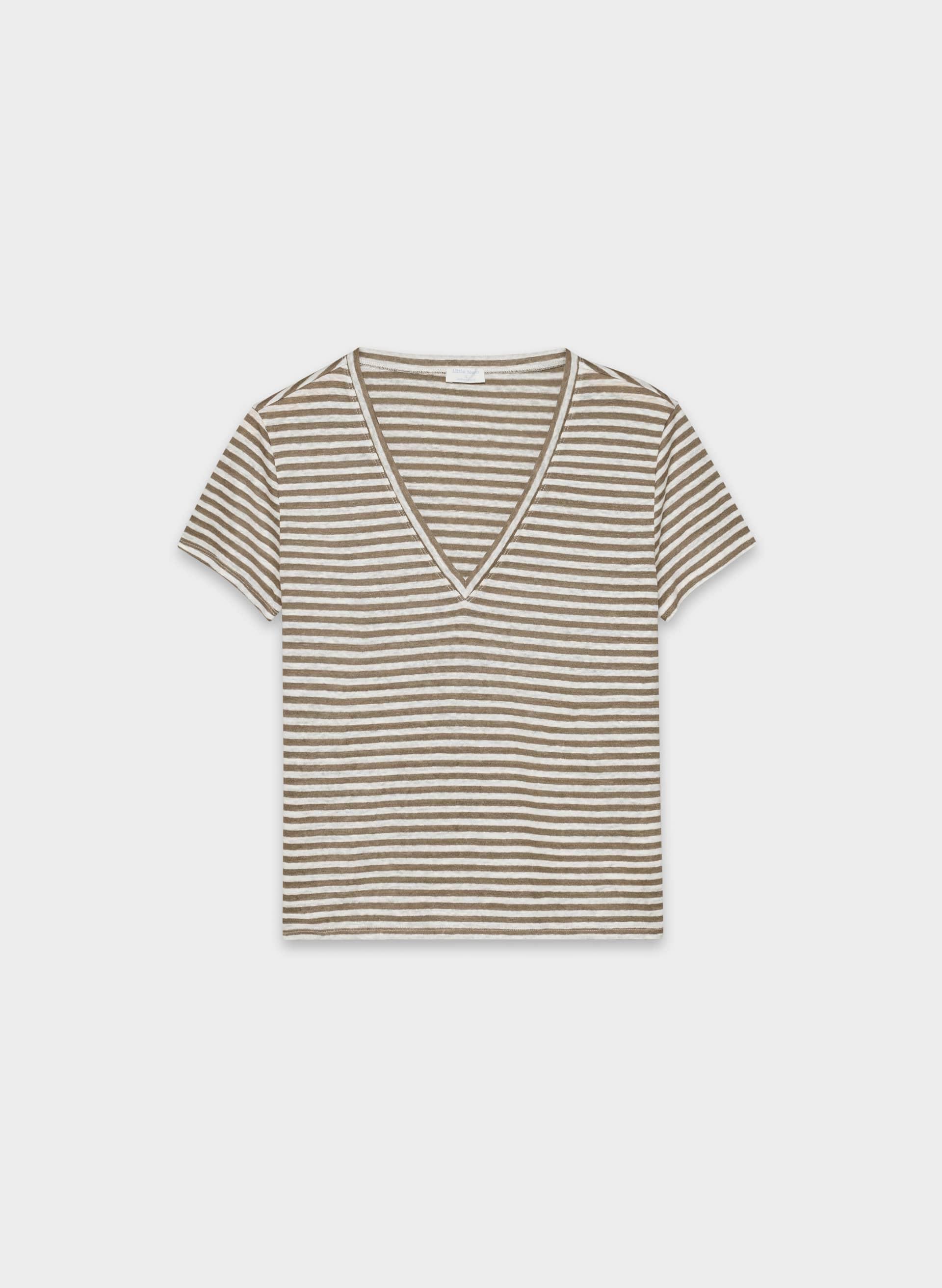 LOOM LINEN ANTIBES T-SHIRT by LITTLE MOON