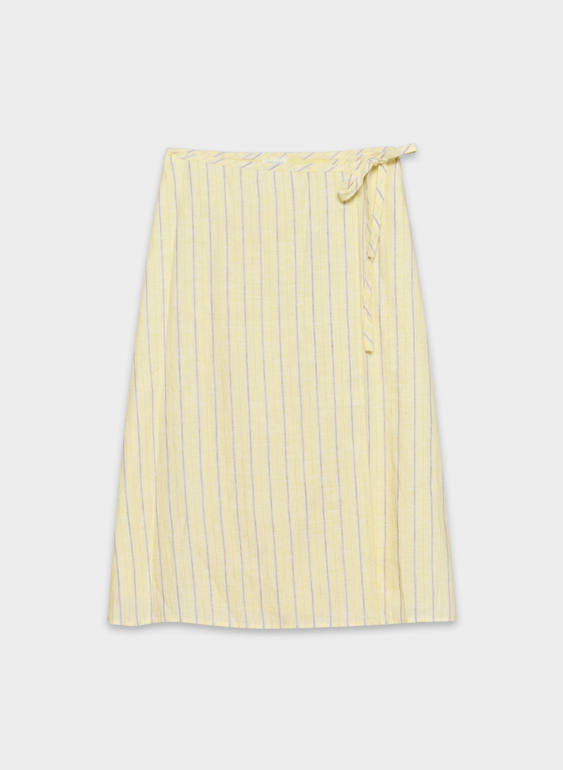 MENTON LINEN SKIRT by LITTLE MOON