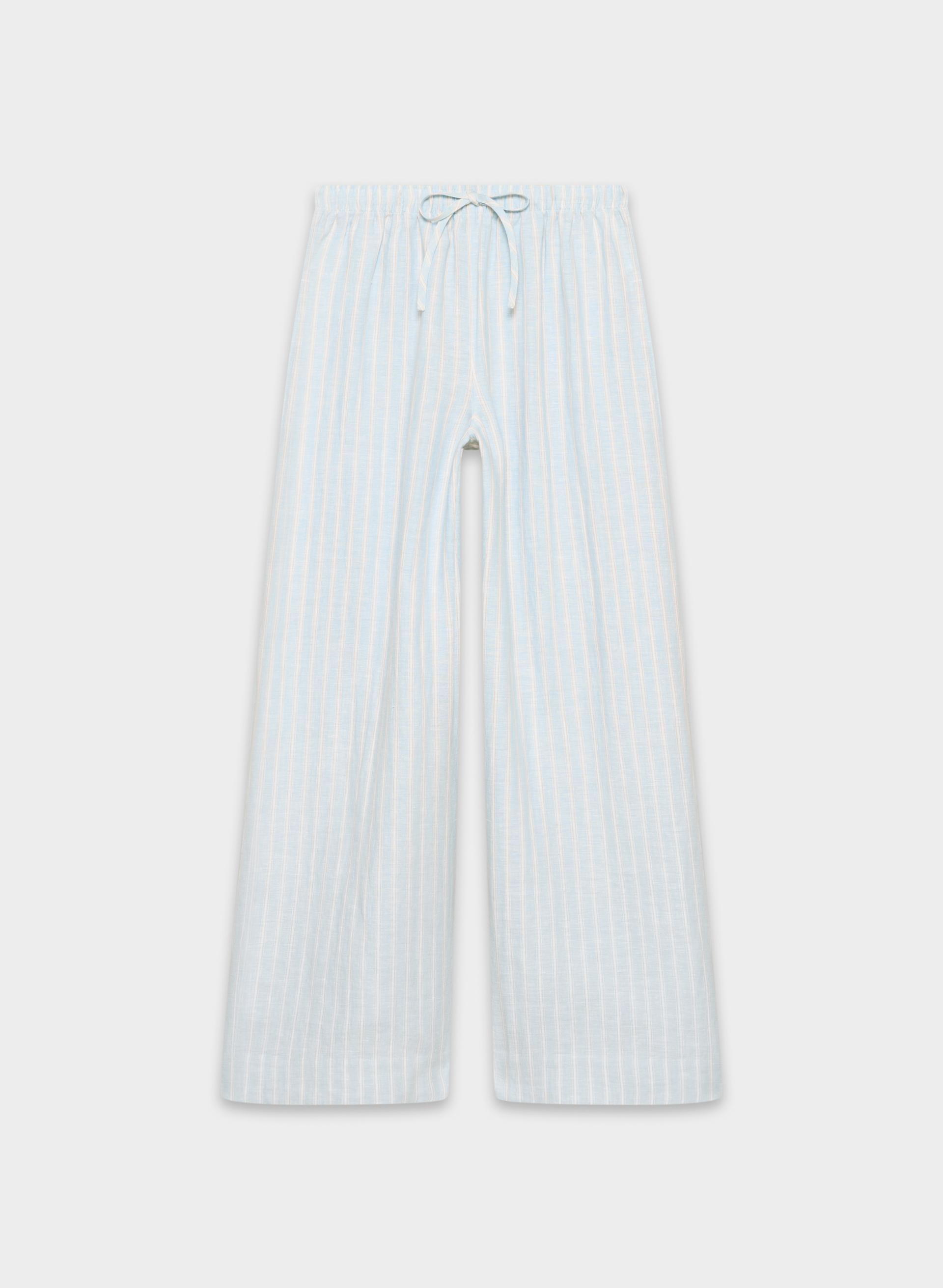 NEW GLOBETROT LINEN PANT by LITTLE MOON