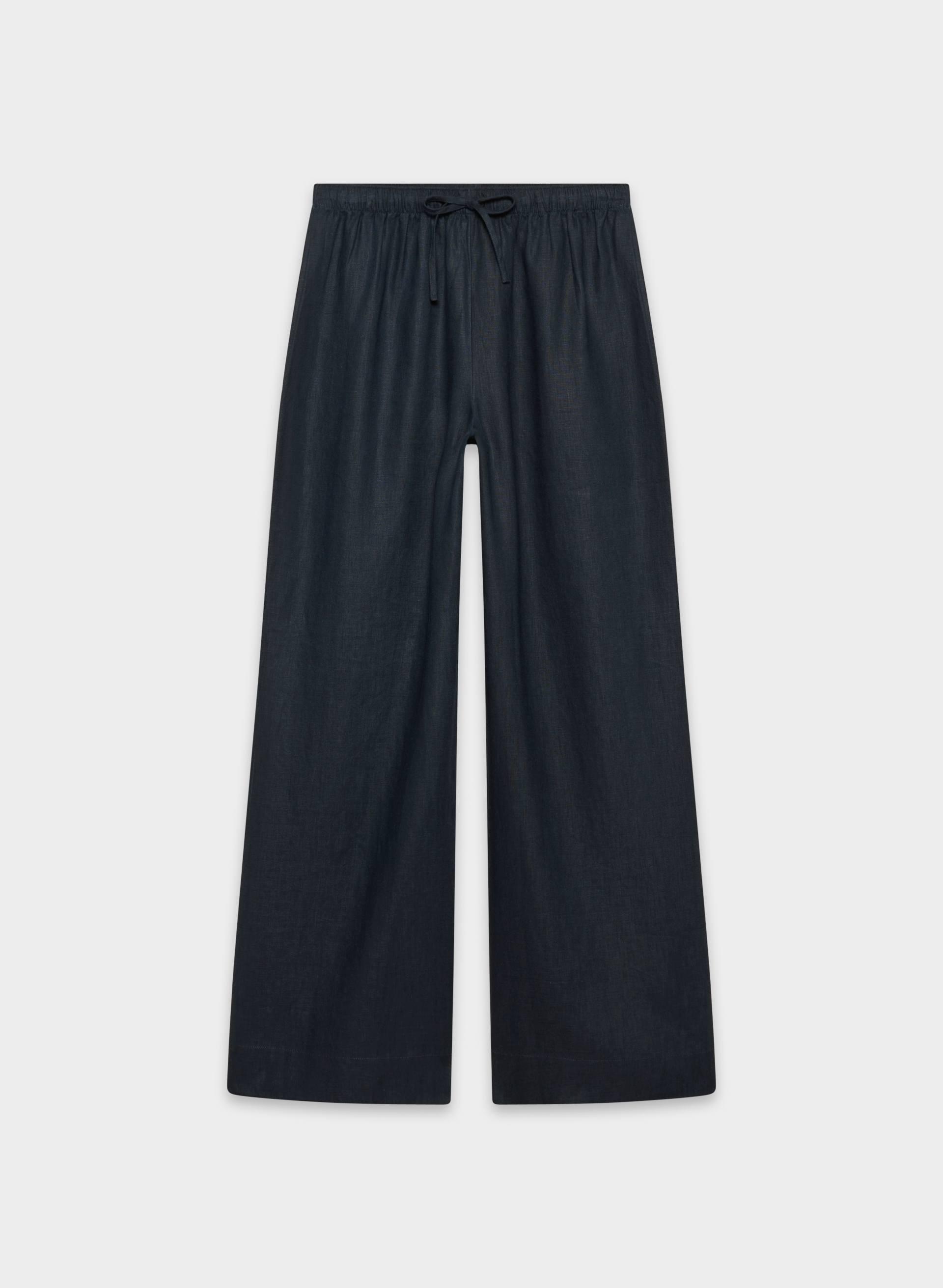 NEW GLOBETROT LINEN PANT by LITTLE MOON