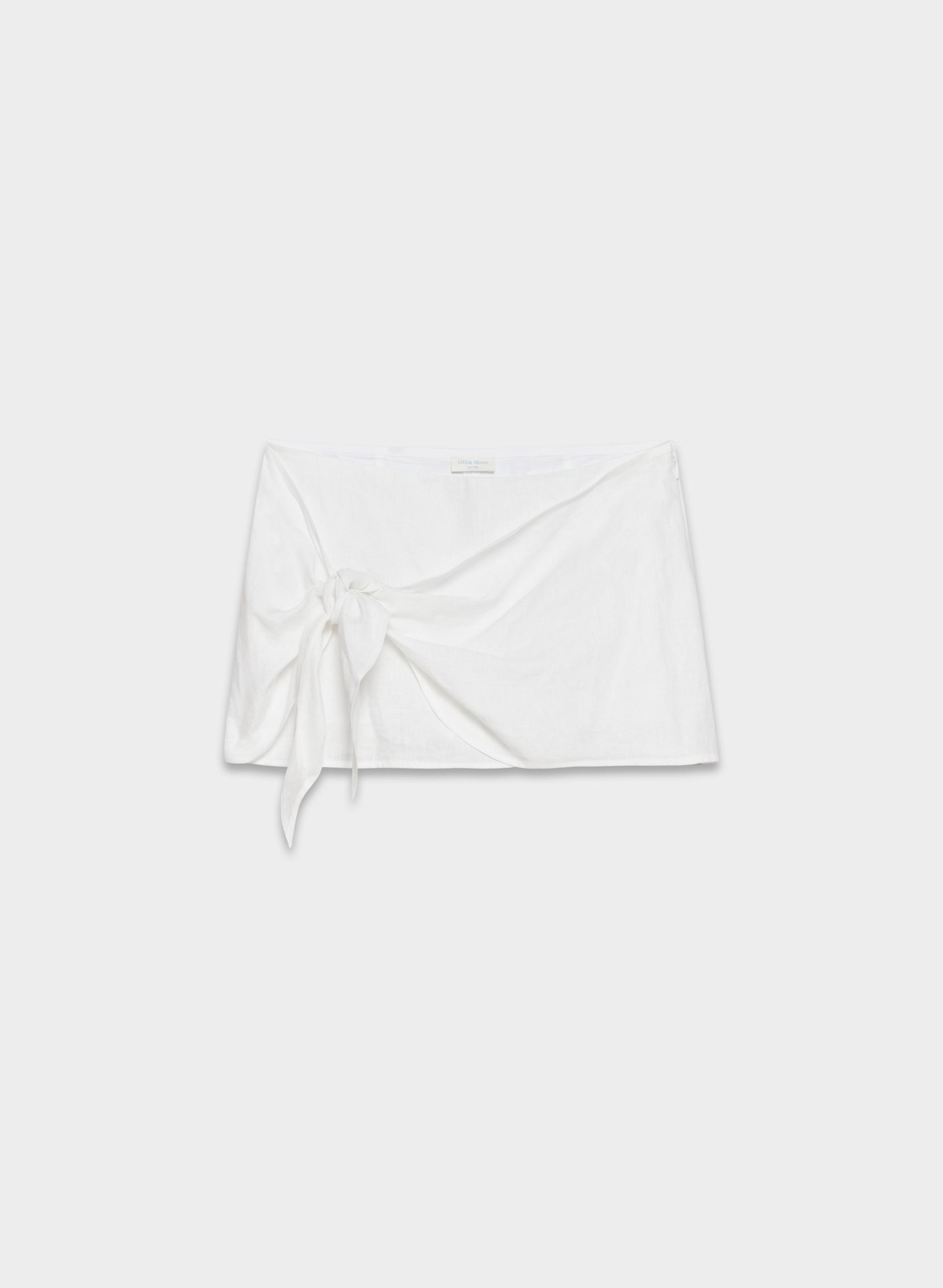 PALMSHADE LINEN SKIRT by LITTLE MOON