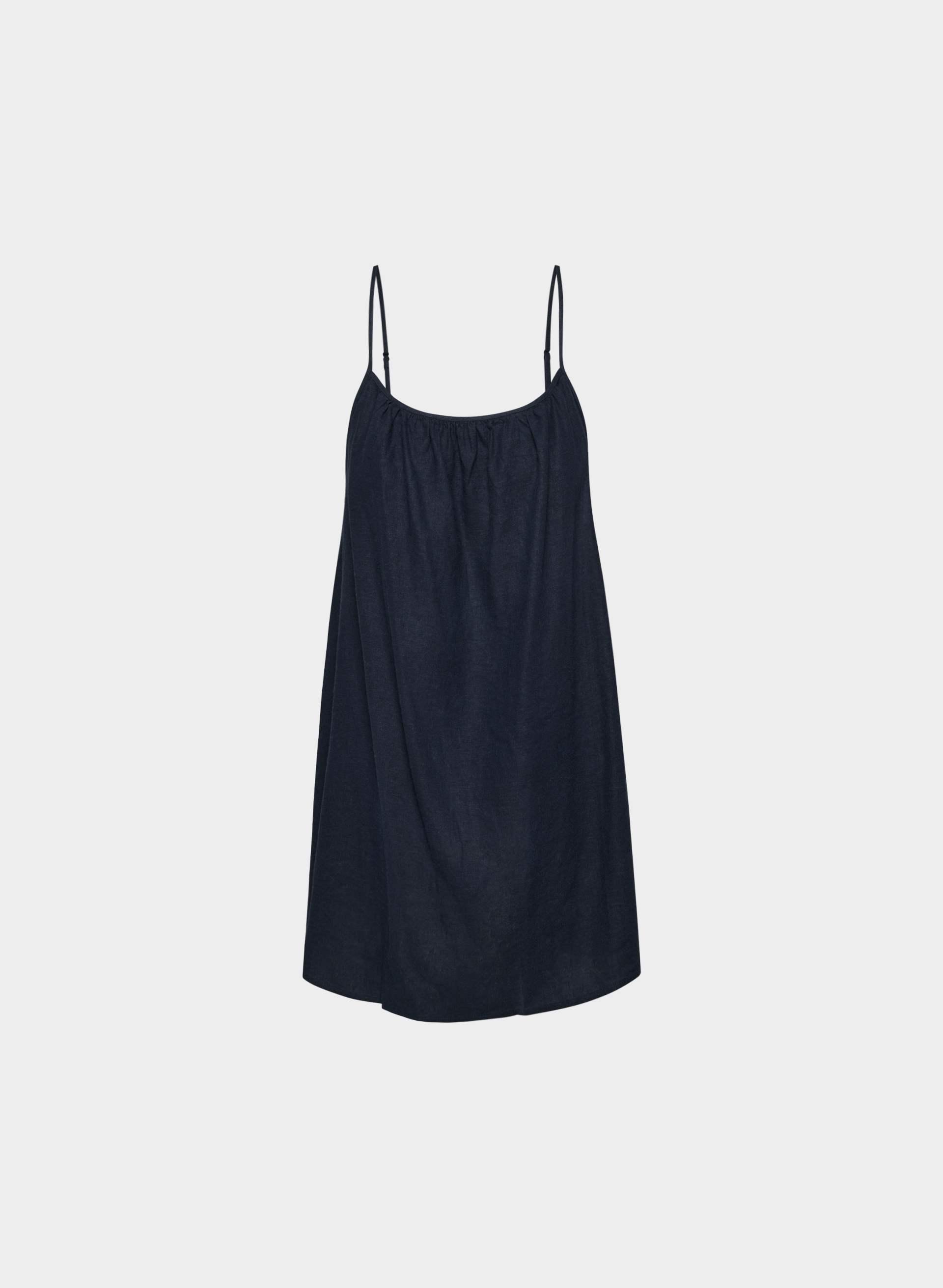 WELLBEING LINEN MINI DRESS by LITTLE MOON
