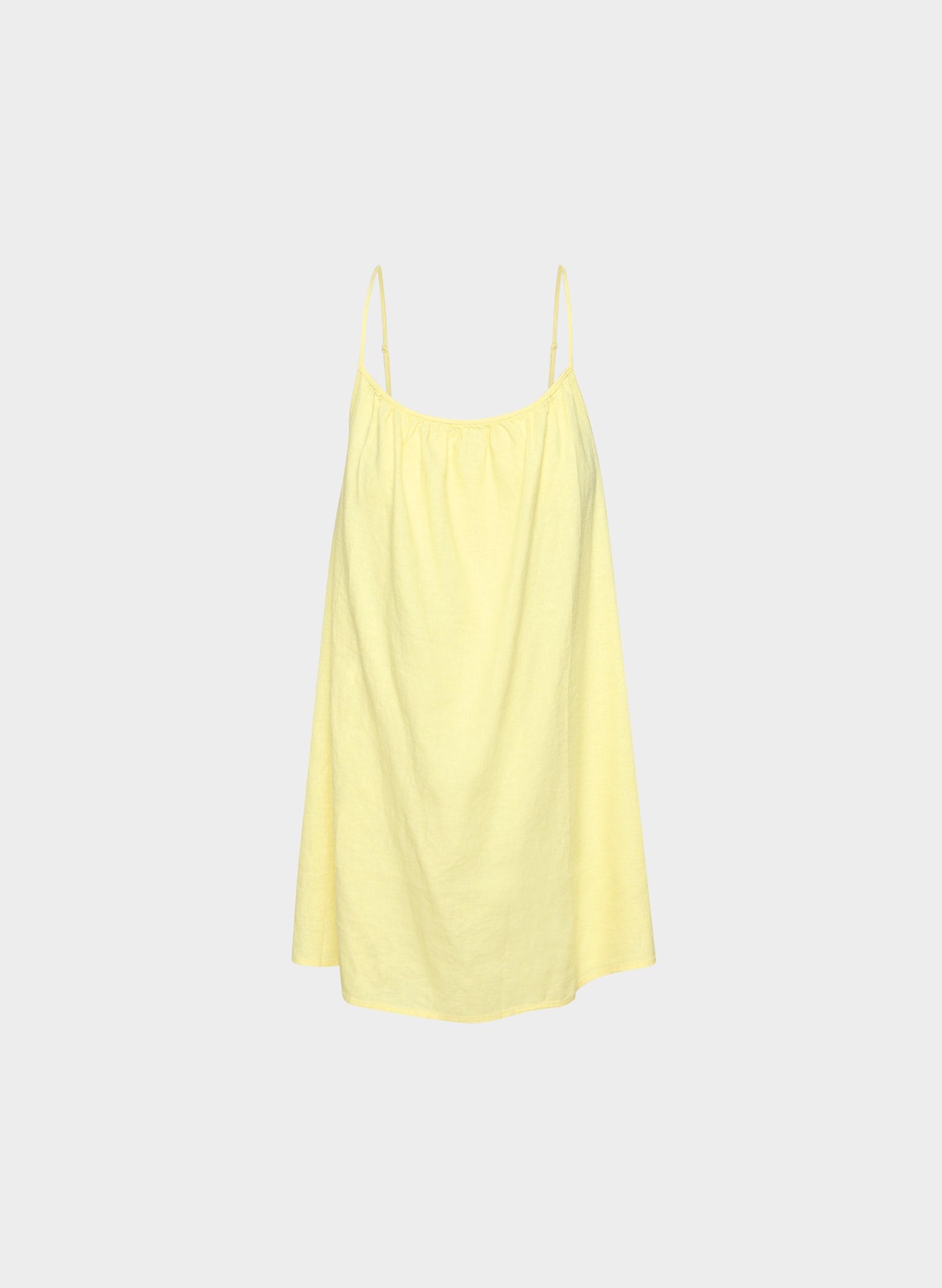 WELLBEING LINEN MINI DRESS by LITTLE MOON