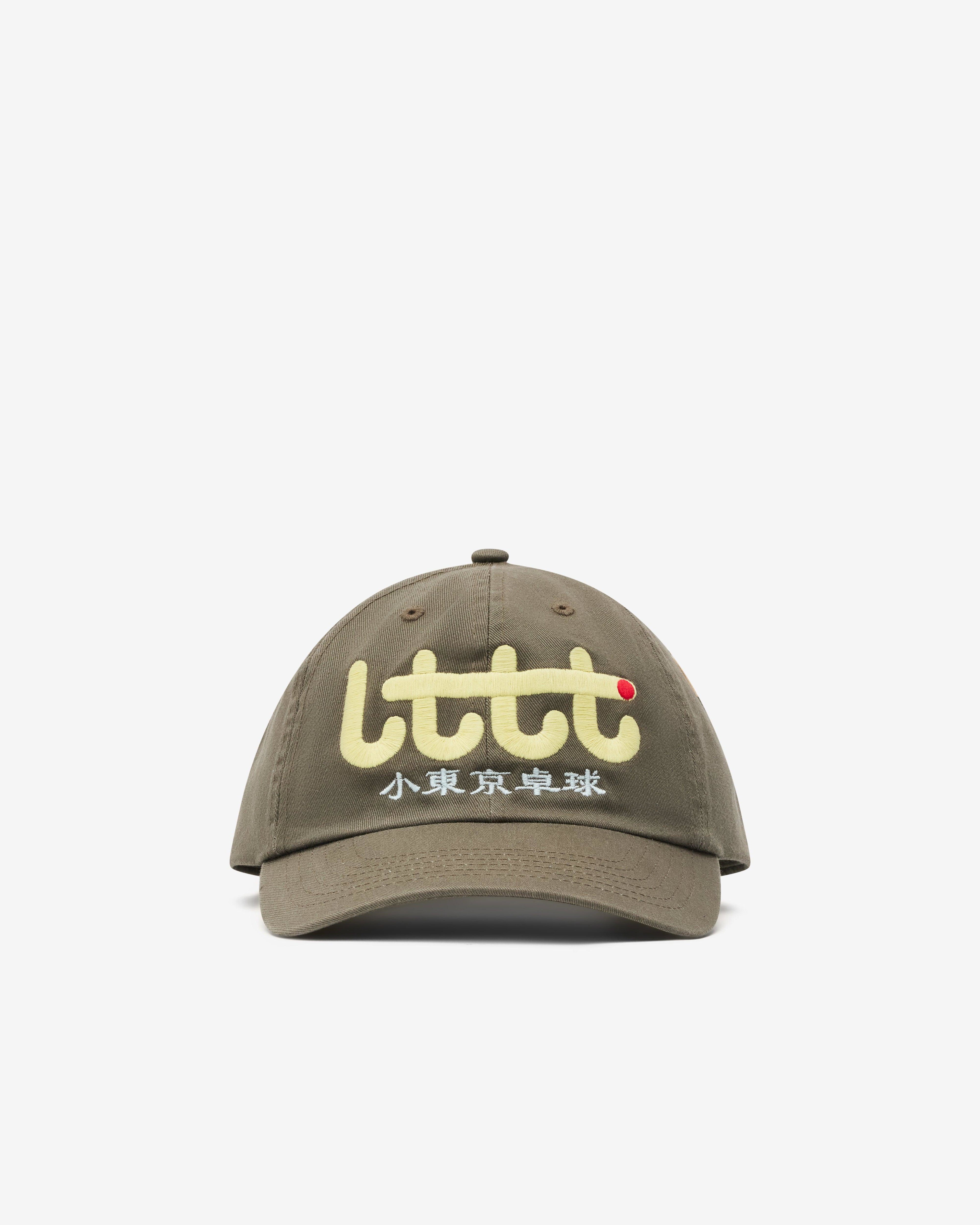 Little Tokyo Table Tennis - Men's Young Olive Cap - (Olive) by LITTLE TOKYO TABLE TENNIS