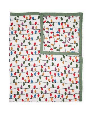 Unisex Cotton Muslin Quilted Throw - Baby by LITTLE UNICORN