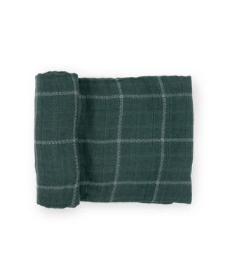 Unisex Cotton Muslin Swaddle Single Blanket by LITTLE UNICORN