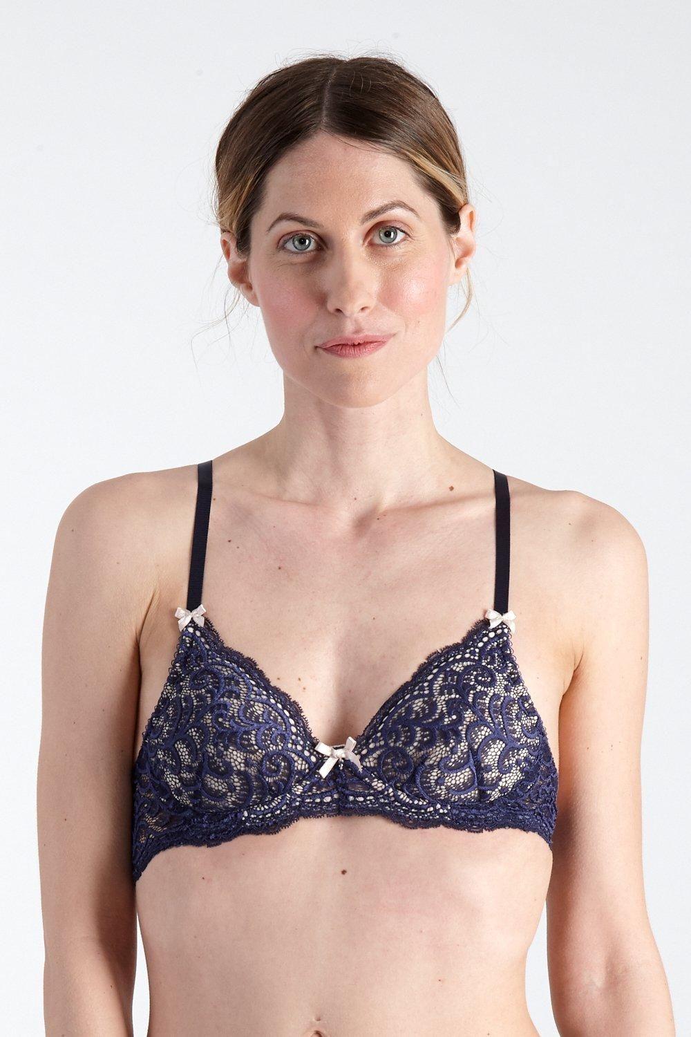 'Gigi' Non Wired Small Cup Bra by LITTLE WOMEN