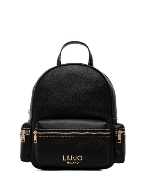 Better topstitch zip backpack by LIU JO