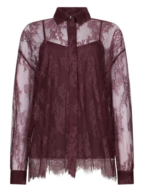 Chantilly lace shirt by LIU JO