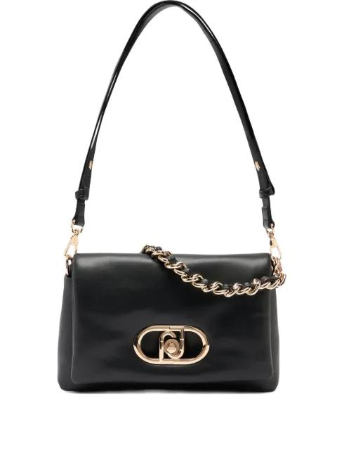 LaPuffy medium chain strap logo shoulder bag by LIU JO