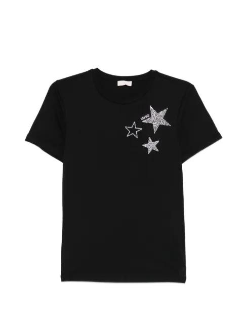 T-shirt with appliqué details by LIU JO
