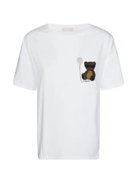 T-shirt with patch by LIU JO
