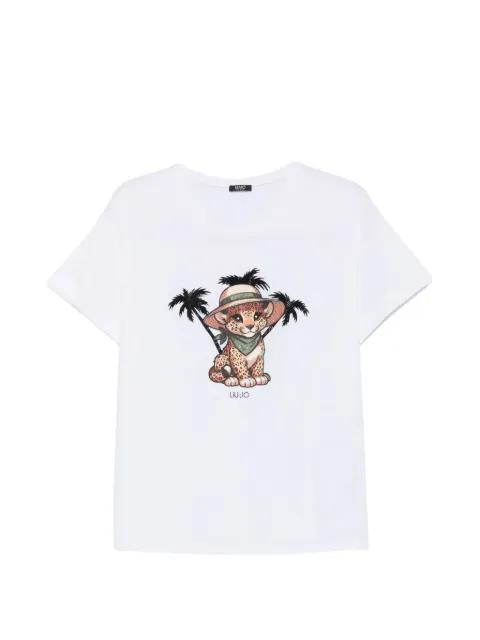 T-shirt with print by LIU JO