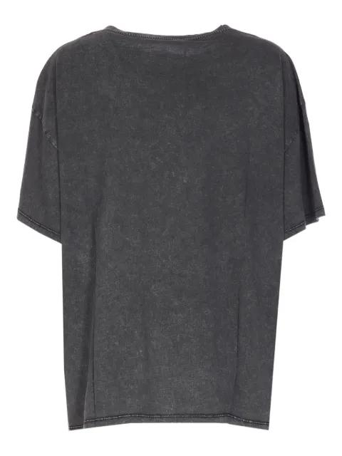 T-shirt with print and appliqués by LIU JO