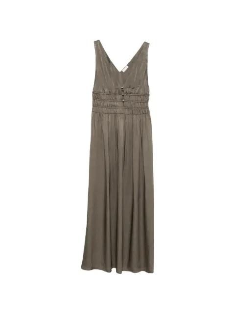 V-neck gathered dress by LIU JO