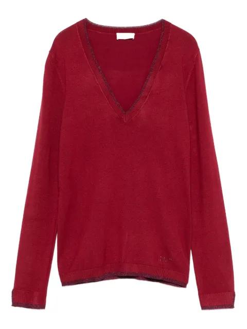 V-neck sweater by LIU JO