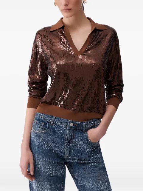 V-neck sweater by LIU JO
