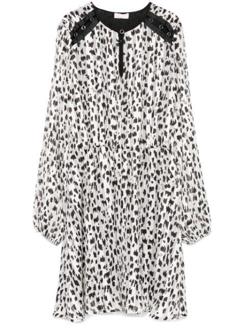 abstract-print dress by LIU JO