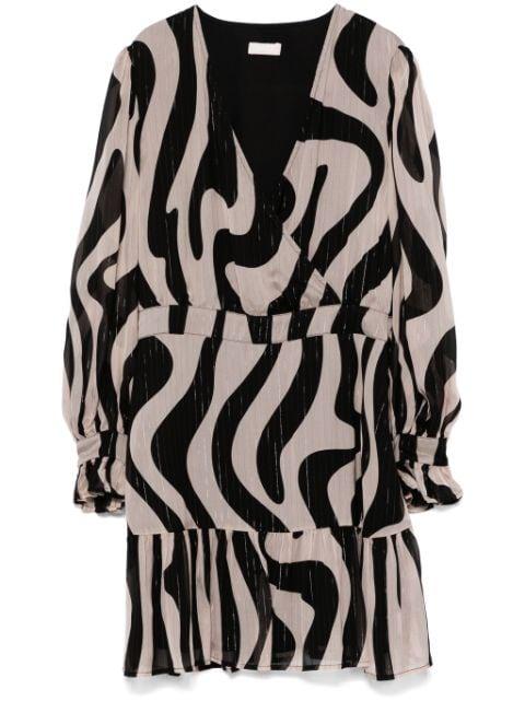 abstract-print dress by LIU JO