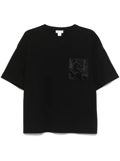 bead-logo T-shirt by LIU JO