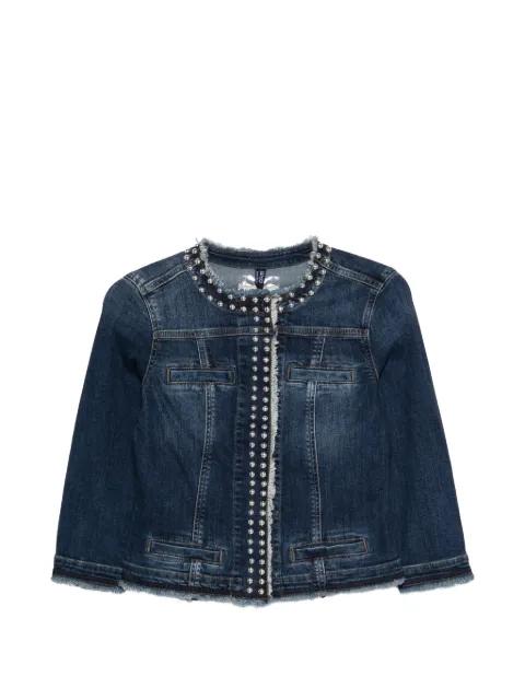 beaded fringed jacket by LIU JO