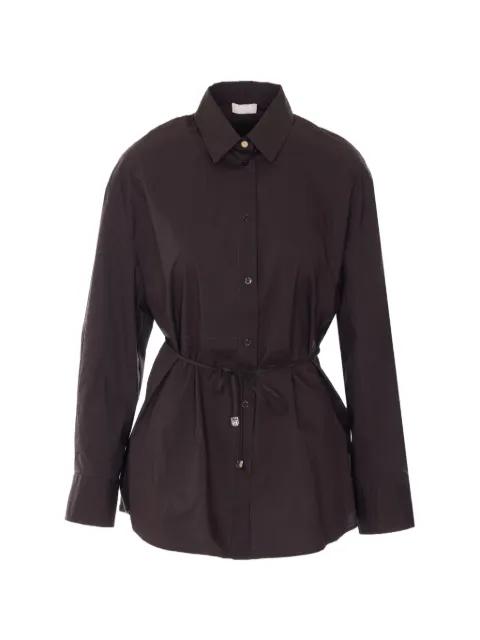 belt button front shirt by LIU JO