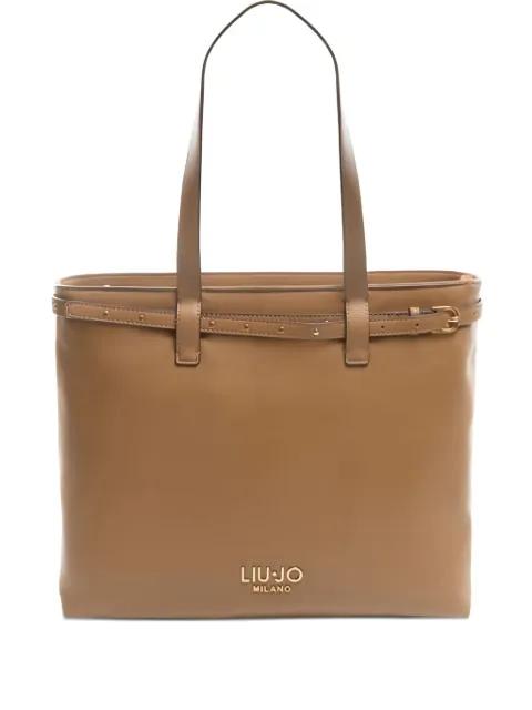 belt-detail tote bag by LIU JO
