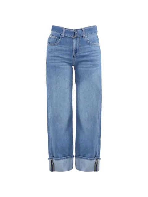 belted jeans by LIU JO