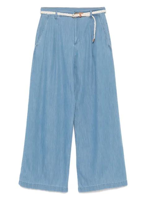 belted trousers by LIU JO