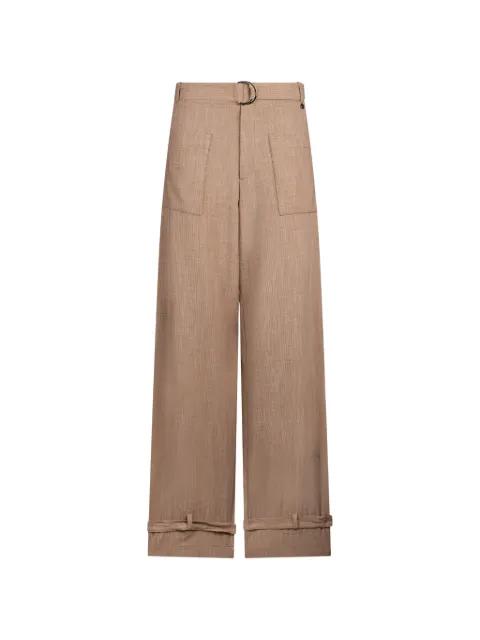 belted trousers by LIU JO
