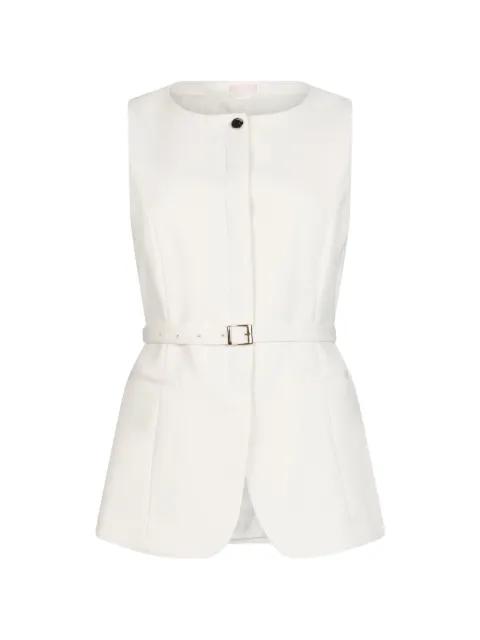 belted waistcoat by LIU JO