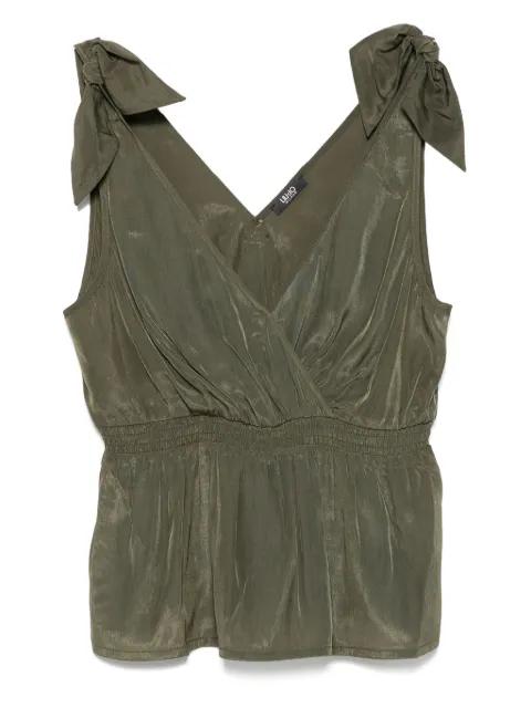 bow-detail top by LIU JO