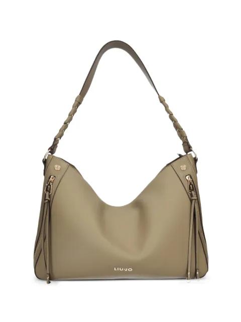 braided-handle shoulder bag by LIU JO