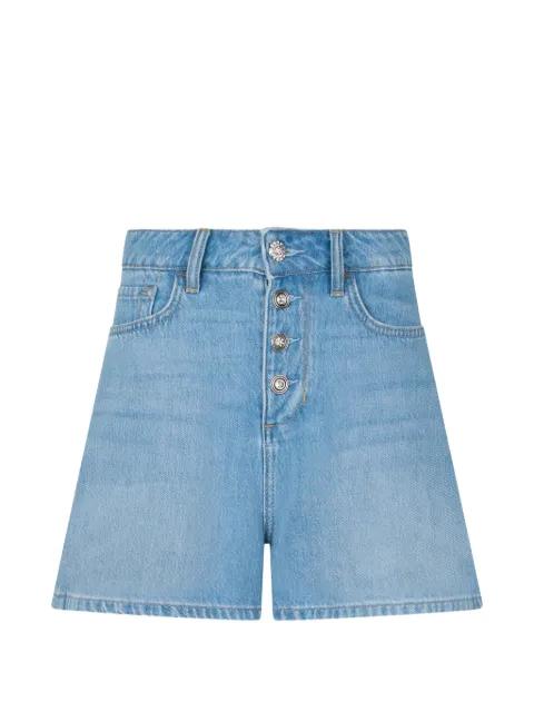 button-fastening shorts by LIU JO