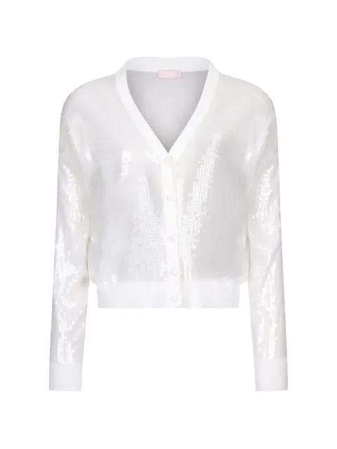 cardigan with sequins by LIU JO
