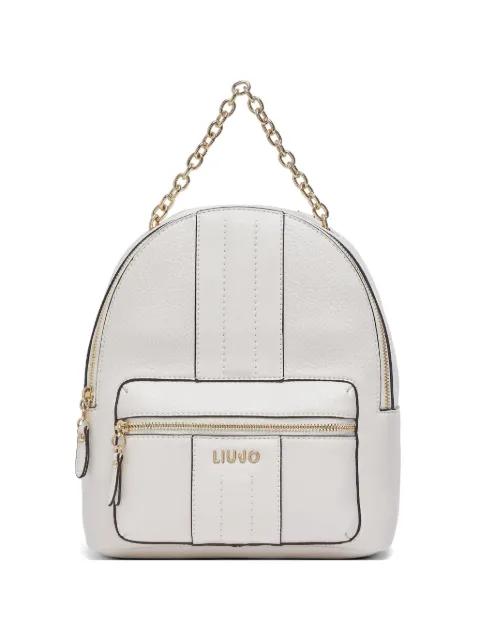 chain detail backpack by LIU JO