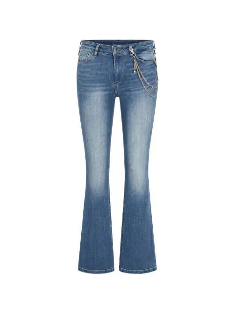 chain-detail flared jeans by LIU JO