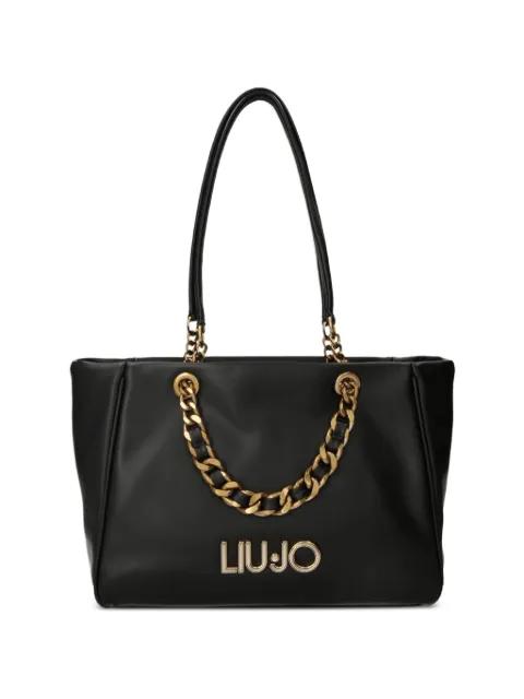chain-strap tote bag by LIU JO